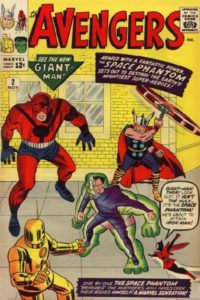 The Avengers #2 (63). Por Kirby.