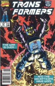 Transformers #67. Por Jim Lee.
