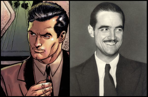 Tony Stark (Izquierda) y Howard Hughes (derecha)