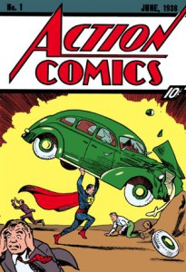Action Comics #1. Por Joe Shuster, y Jack Adler.