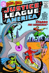 The Brave and the Bold #28. Por Mike Sekowsky, Murphy Anderson y Jack Adler.