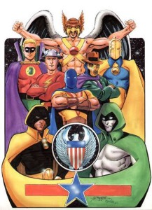 JSA. Por George Perez.