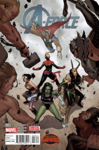 A-Force #3. Por Por Jorge Molina.