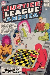 Justice League of America #1. Por Murphy Anderson.