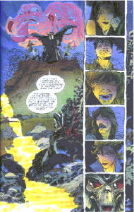 Página de Legion of Night #2. Por Whilce Portacio.