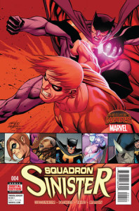 Squadron Sinister #4. Por Carlos Pacheco, Mariano Taibo y Frank Martin.