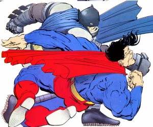 Viñeta de Batman: The Dark Knight Returns #4. Por Frank Miller.