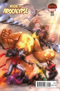 Age of Apocalypse Vol 2 #5. Por Garner.