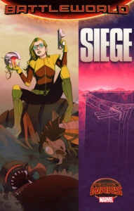 Portada alternativa de Secret Wars: Siege #1.