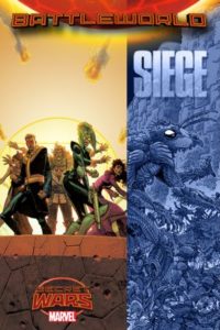 Portada alternativa de Secret Wars: Siege #1. Por Robinson.