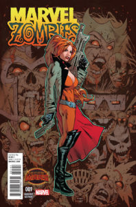 Portada alternativa de Marvel Zombies Vol.2 #1 (05). Por Greg Land.