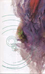 Página de Black Orchid #1 (88). Por Dave McKean.