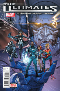 The Ultimates Vol 3 #1 (16). Por Rocafort y Delgado.