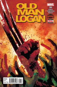 Secret Wars: Old Man Logan #4. Por Andrea Sorrentino y Marcelo Maiolo.