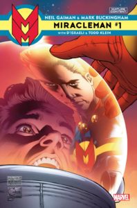 Portada alternativa de Miracleman by Gaiman & Buckingham #1. Por Quesada.