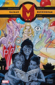Portada de Miracleman by Gaiman & Buckingham #4. Por Mark Buckingham.