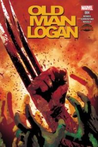 Secret Wars: Old Man Logan #4. Por Andrea Sorrentino y Marcelo Maiolo.