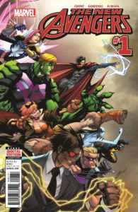 New Avengers Vol 4 #1. Por Gerardo Sandoval.